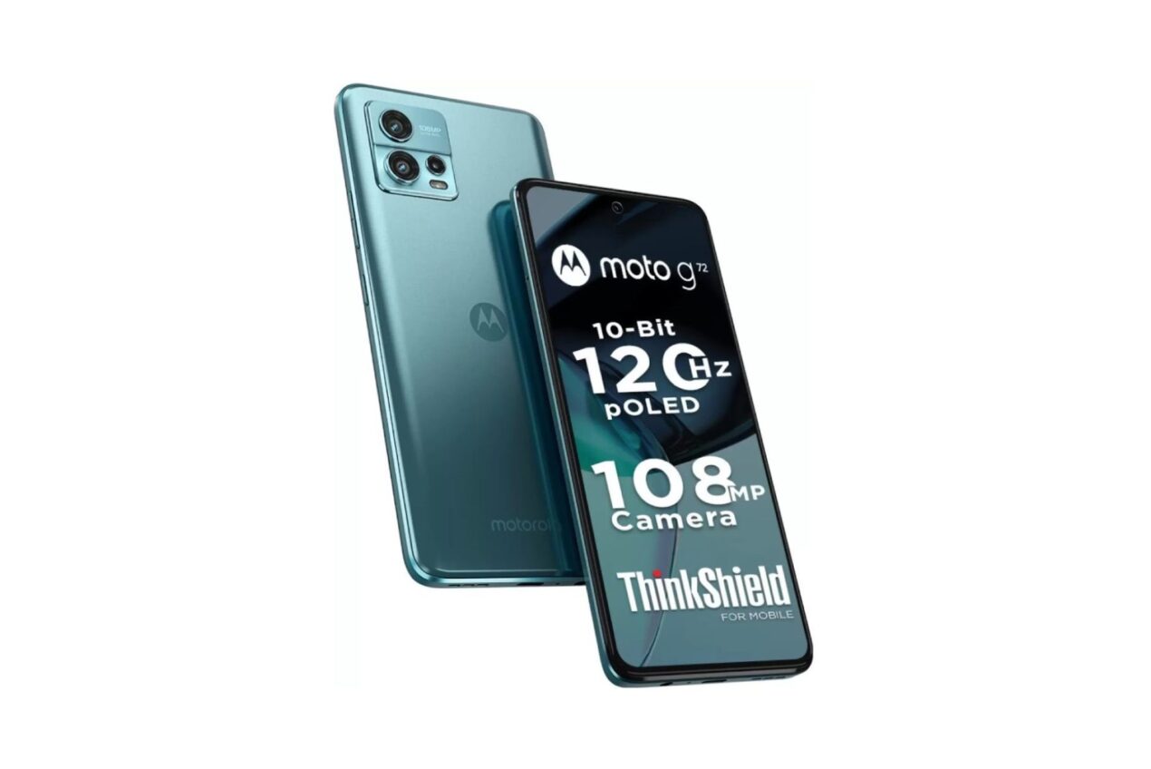 Motorola Moto G72 è ufficiale con un display a 120 Hz