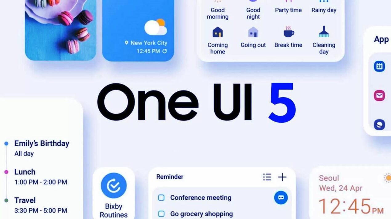Samsung presenta One UI 5, con Android 13 e personalizzazione al top