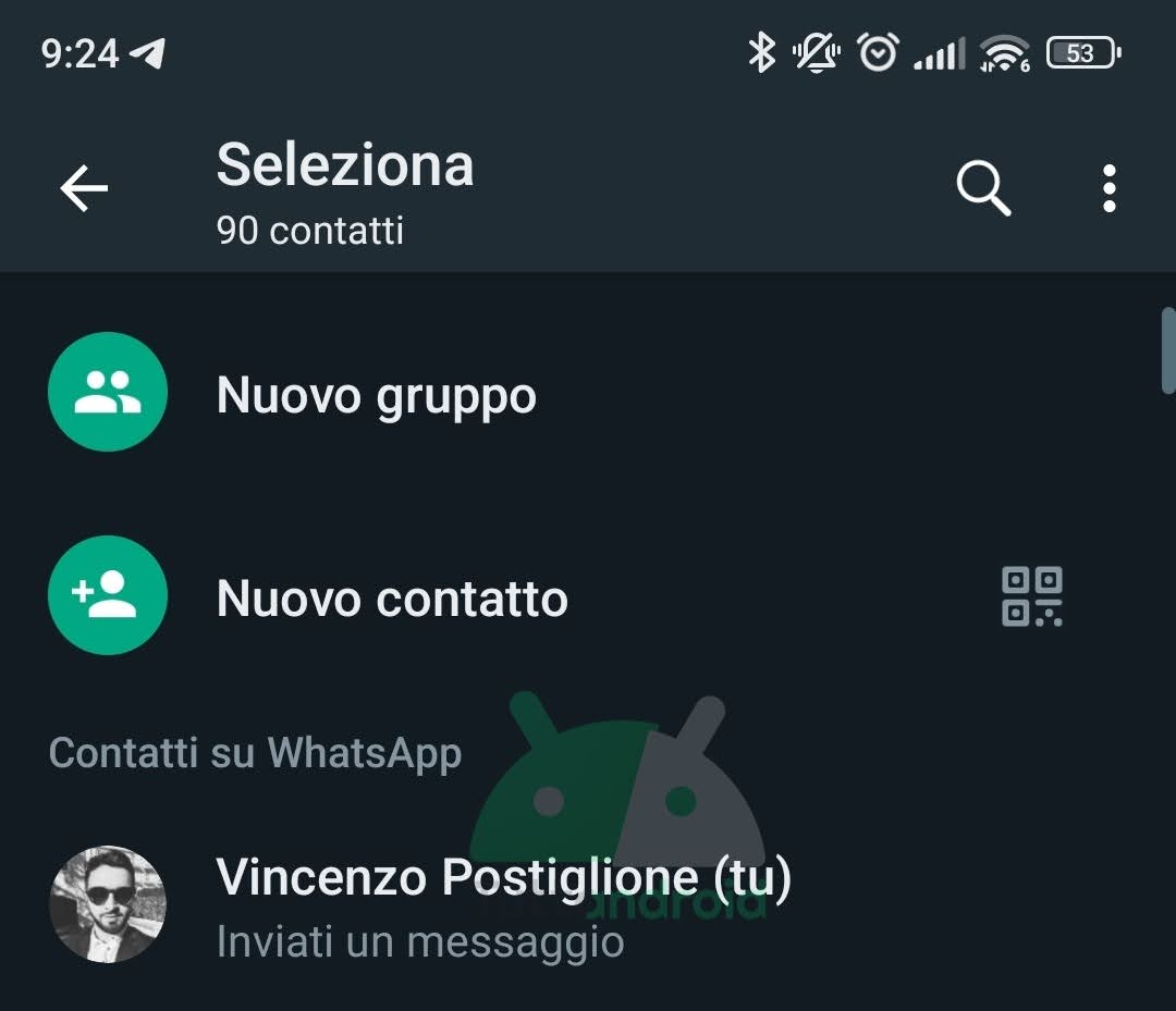whatsapp beta inviati un messaggio