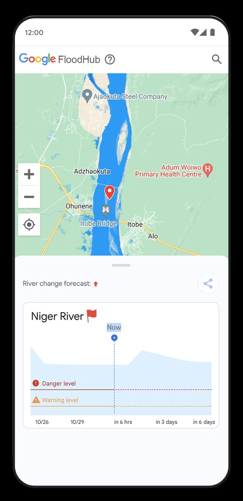 Google Maps intelligenza artificiale rilevamento alluvioni