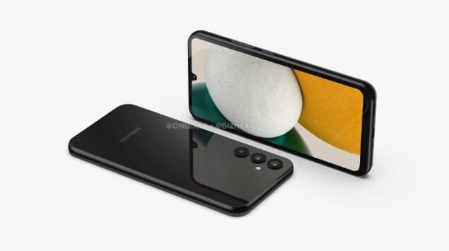 Samsung Galaxy A34 render leak