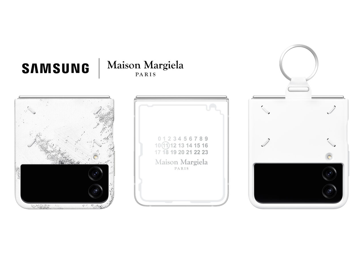 Samsung Galaxy Z Flip4 sposa l'alta moda e si veste di bianco in edizione limitata