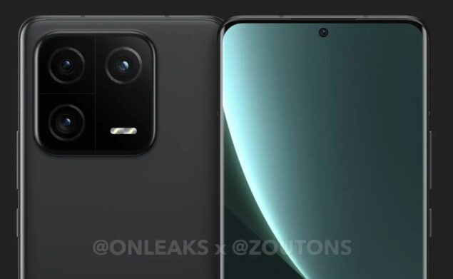 Xiaomi 13 Pro render leak