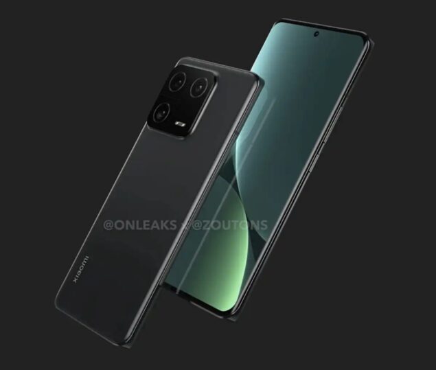 Xiaomi 13 Pro render leak