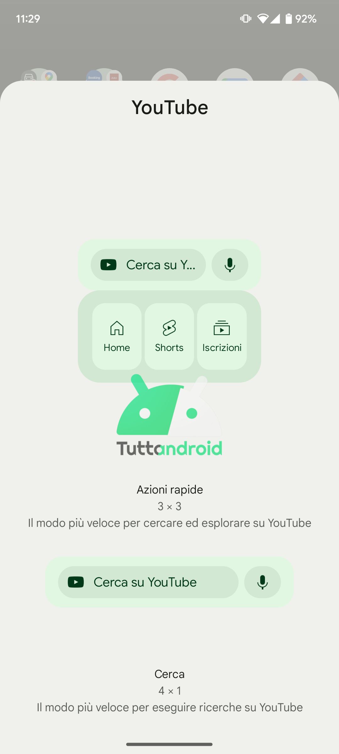 I nuovi widget di YouTube per Android, ora in Material You