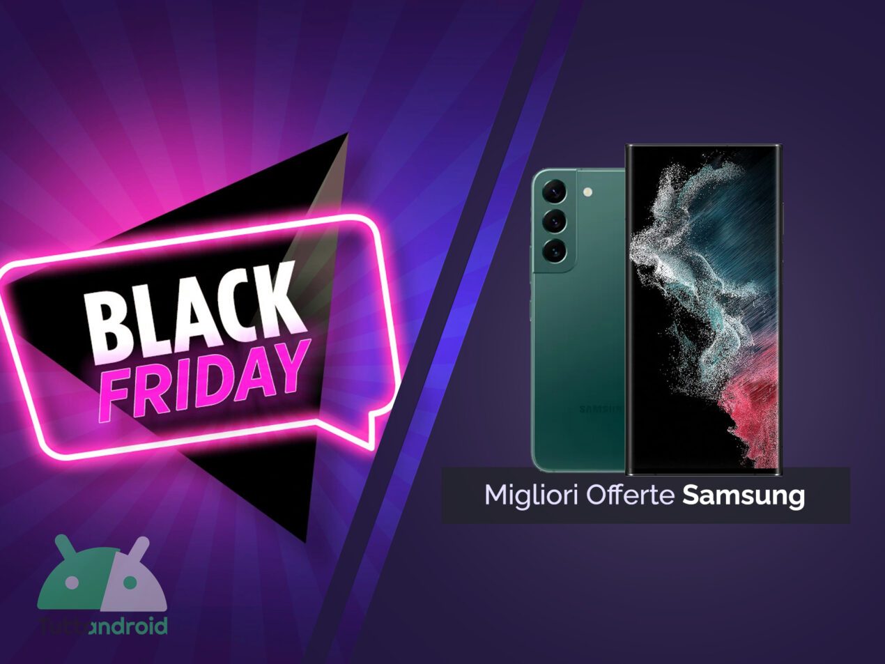 C'è un Samsung Galaxy per tutti con le offerte del Black Friday di Amazon