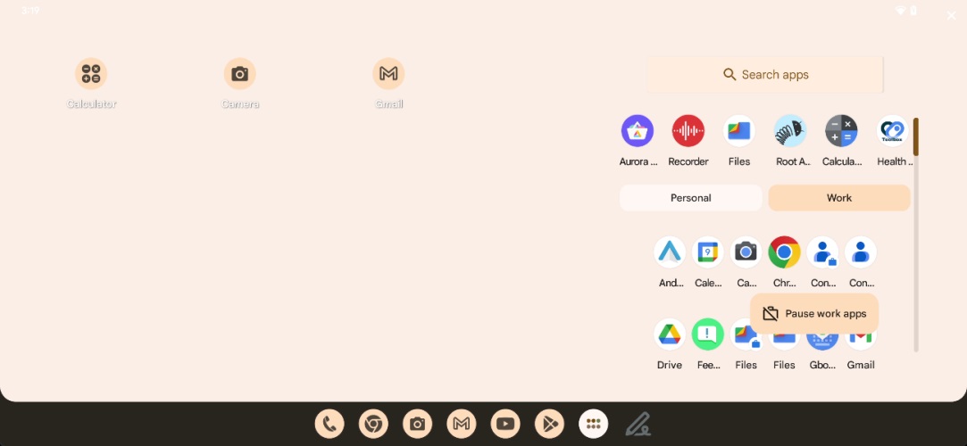 La modalità desktop di Android, nascosta in Android 13 QPR1