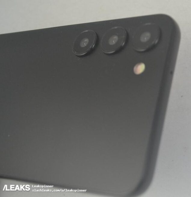 Mockup Samsung Galaxy S23 Plus - bordo superiore