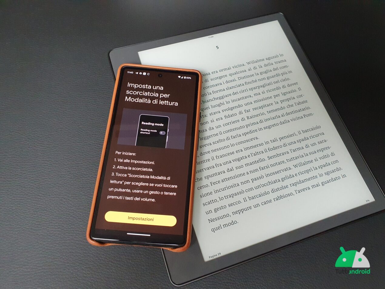 Google porta una nuova modalità di lettura su Android, ecco i dettagli