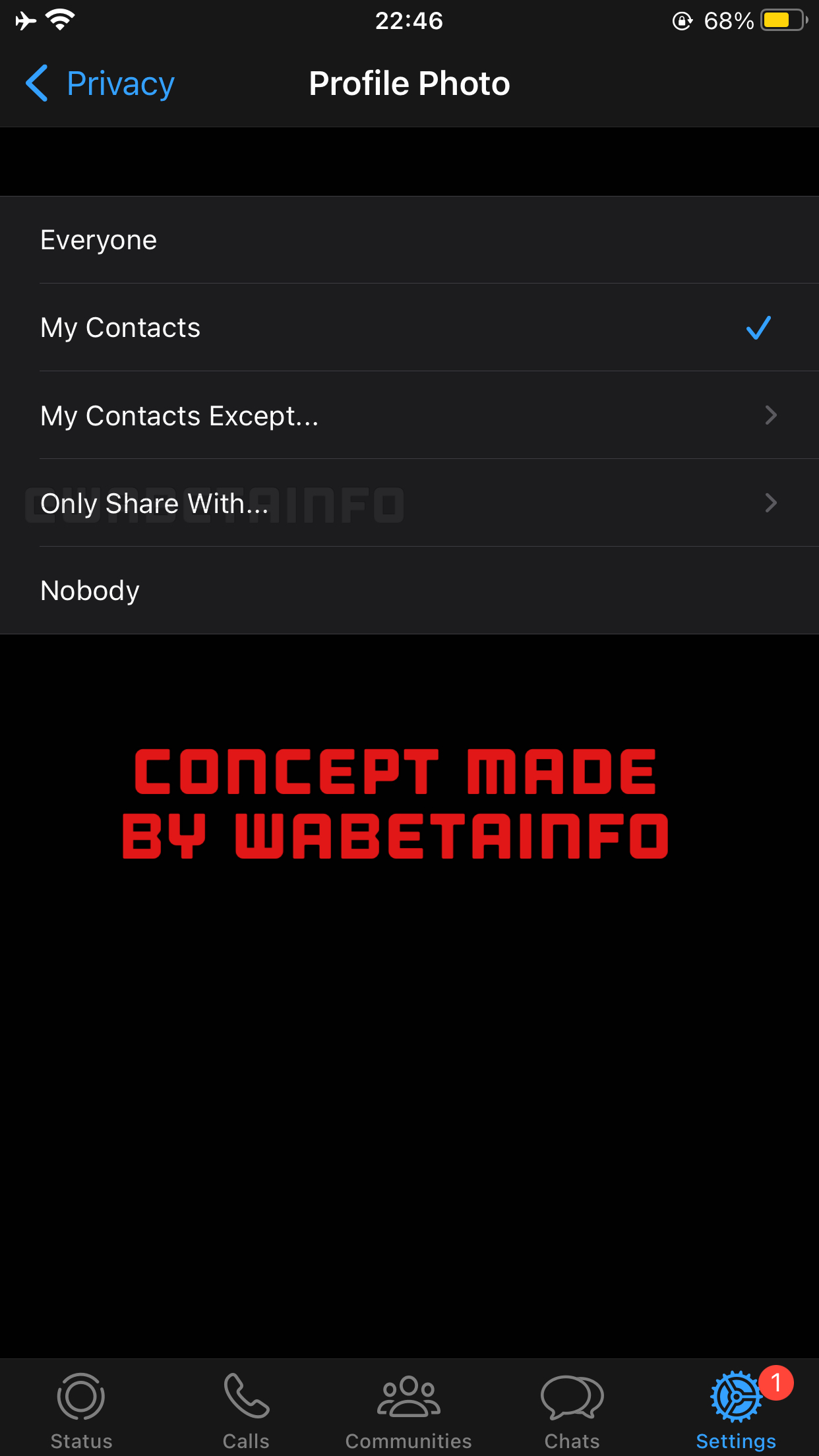 WhatsApp concept