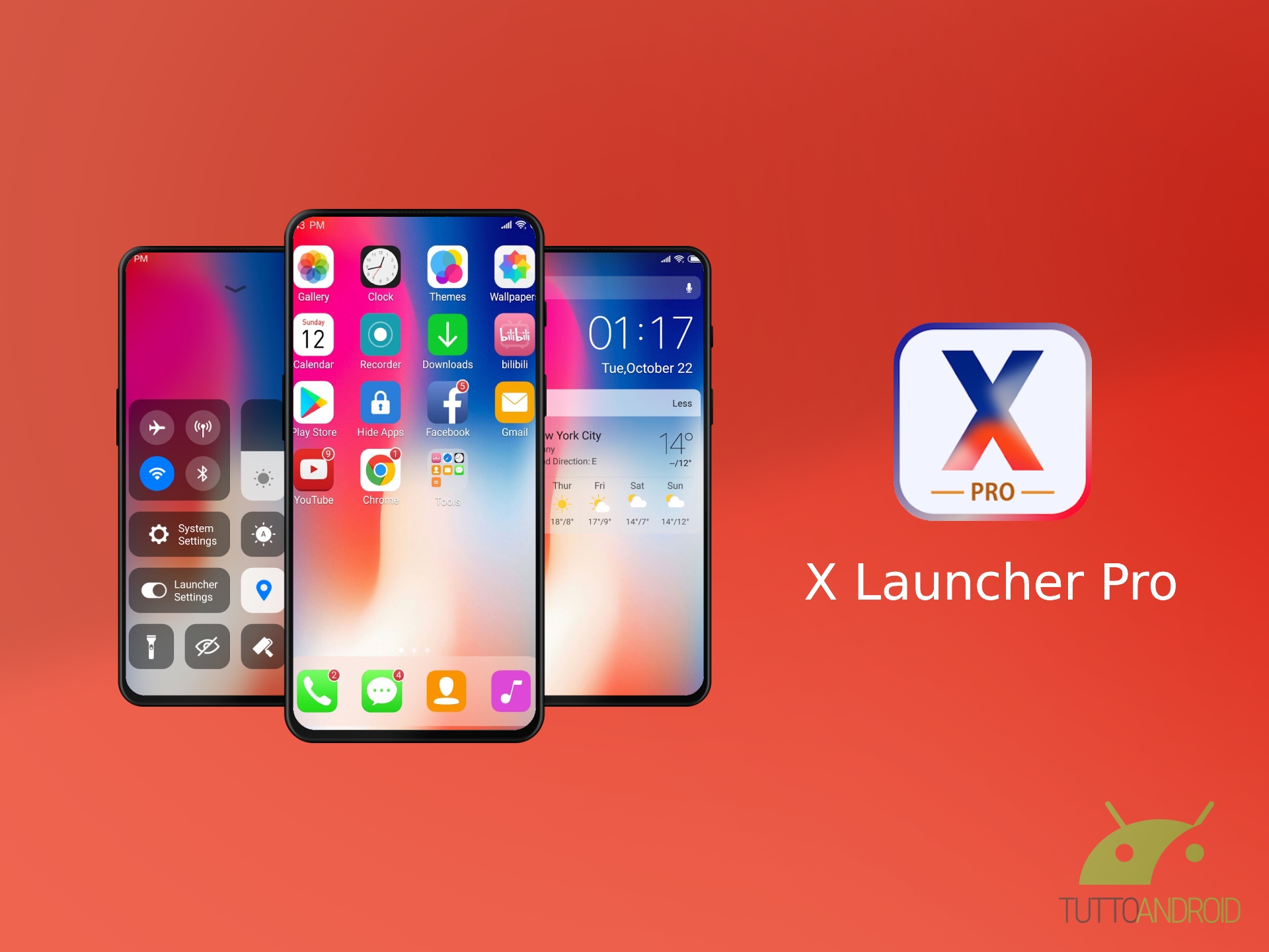 X Launcher Pro dona il look dell’iPhone agli smartphone Android