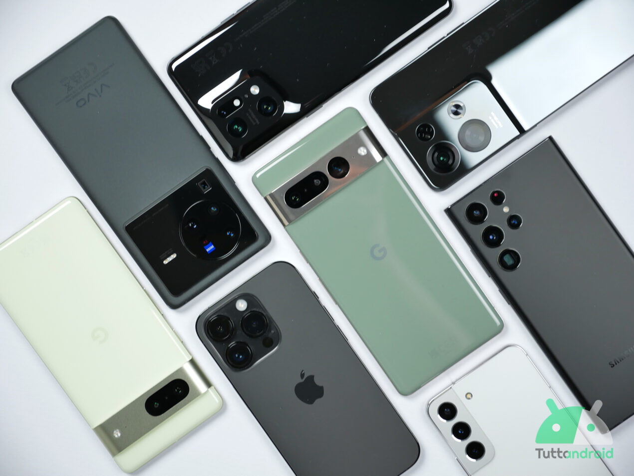 I produttori di smartphone soffrono nel Nord America, eccetto Google