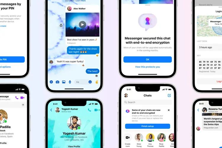 Facebook Messenger chat crittografate end-to-end