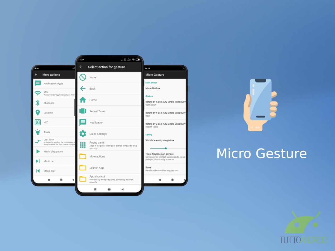 Micro Gesture permette di controllare lo smartphone senza toccare lo schermo
