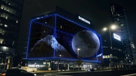 Samsung Galaxy S23 pubblicità 3D
