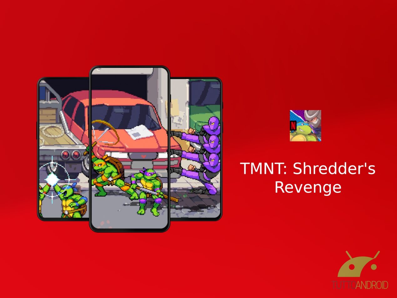 TMNT: Shredder's Revenge è gratis su Android per gli abbonati Netflix