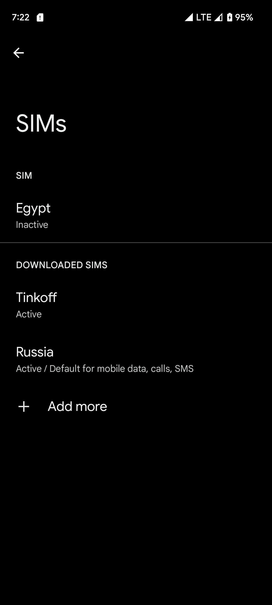 eSIM Android 13 QPR2 Beta 2 Pixel 7