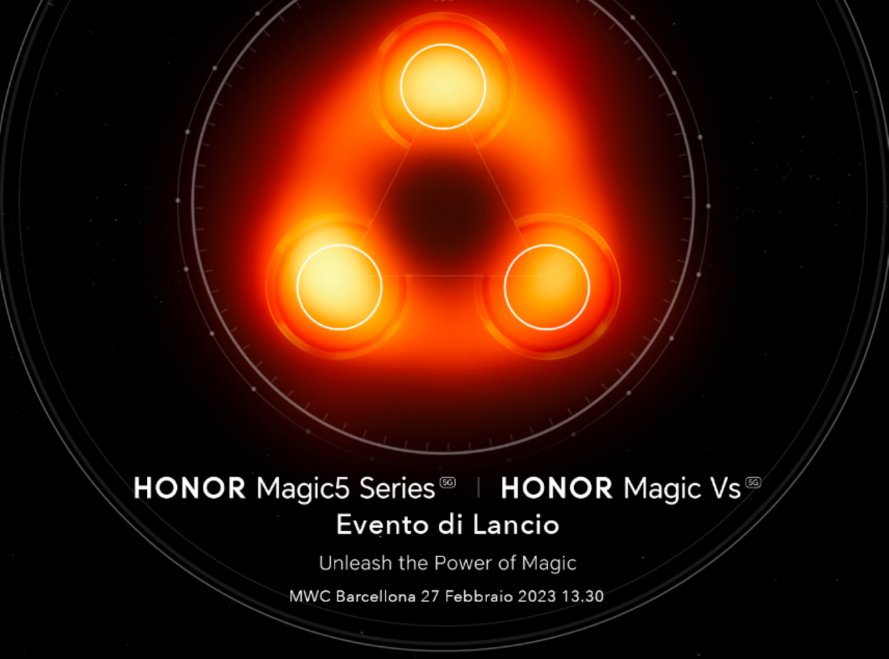HONOR si prepara per la serie Magic5 e Magic Vs: come seguire l'evento in diretta