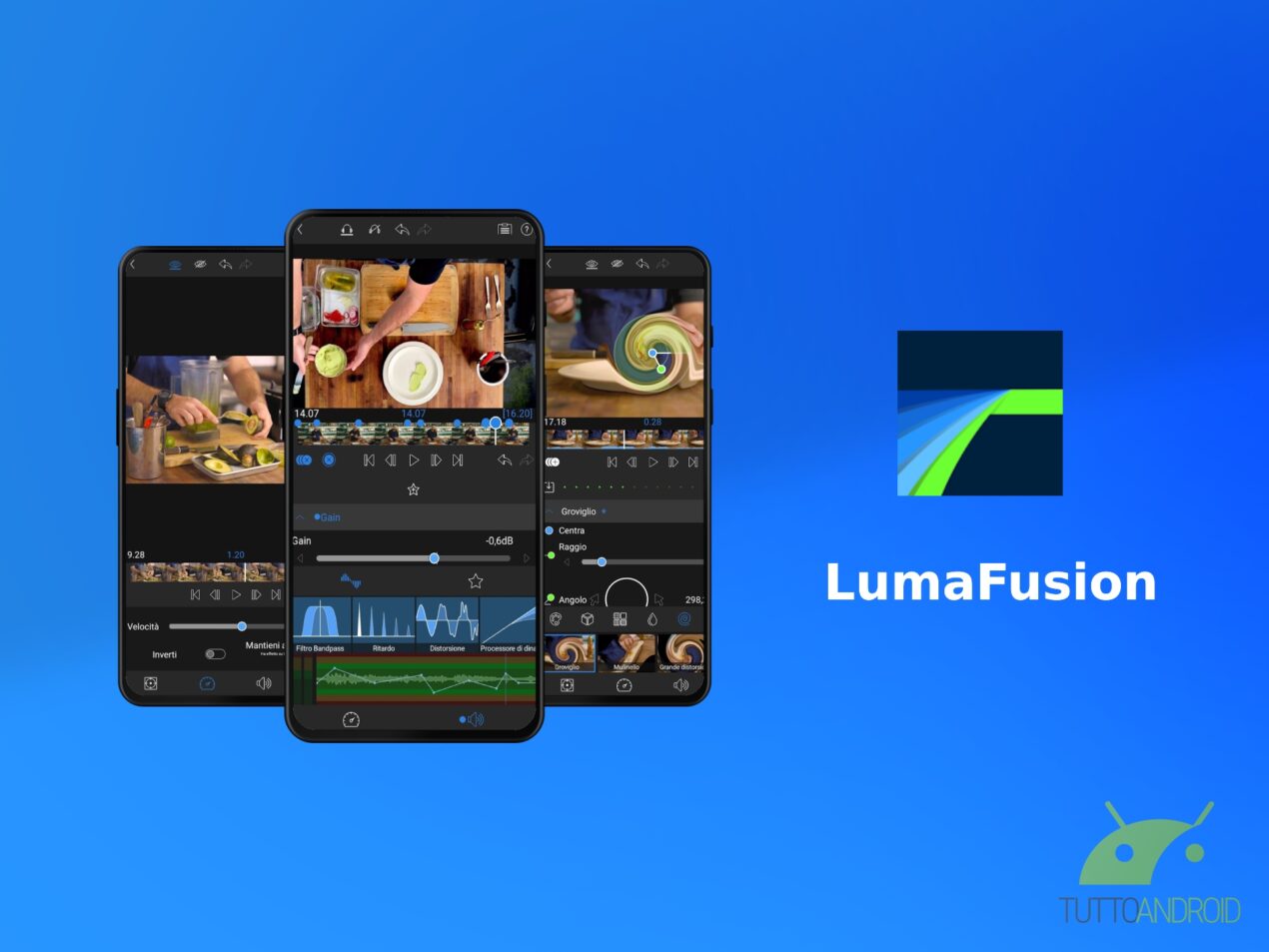 L'app di video editing LumaFusion è disponibile per Android e Chrome OS