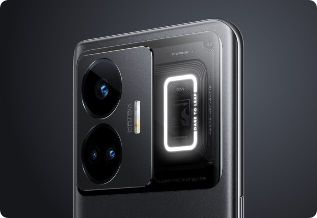 Realme GT3 LED chiamata in arrivo