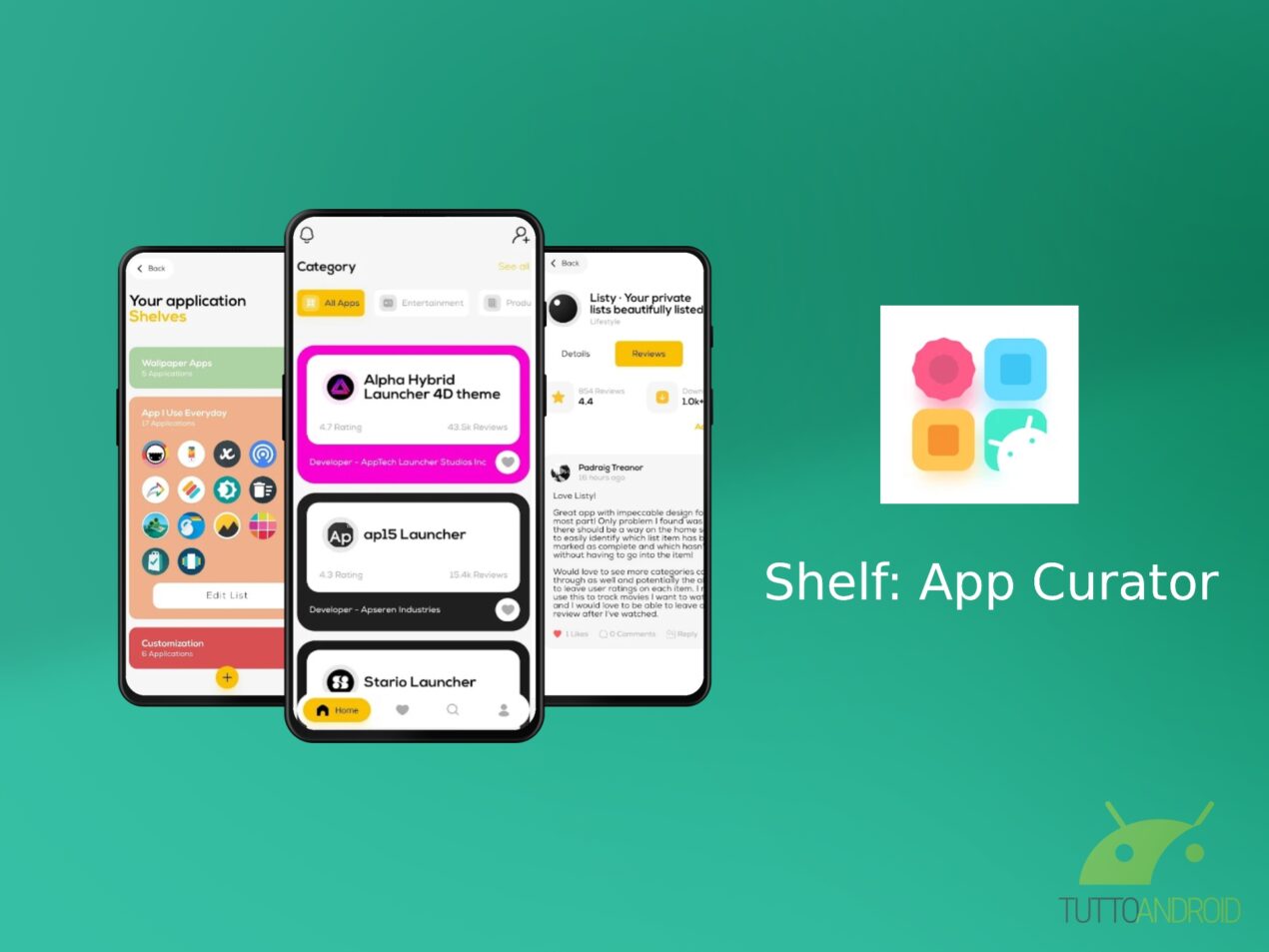Shelf: App Curator permette di trovare subito l'app giusta per ogni necessità