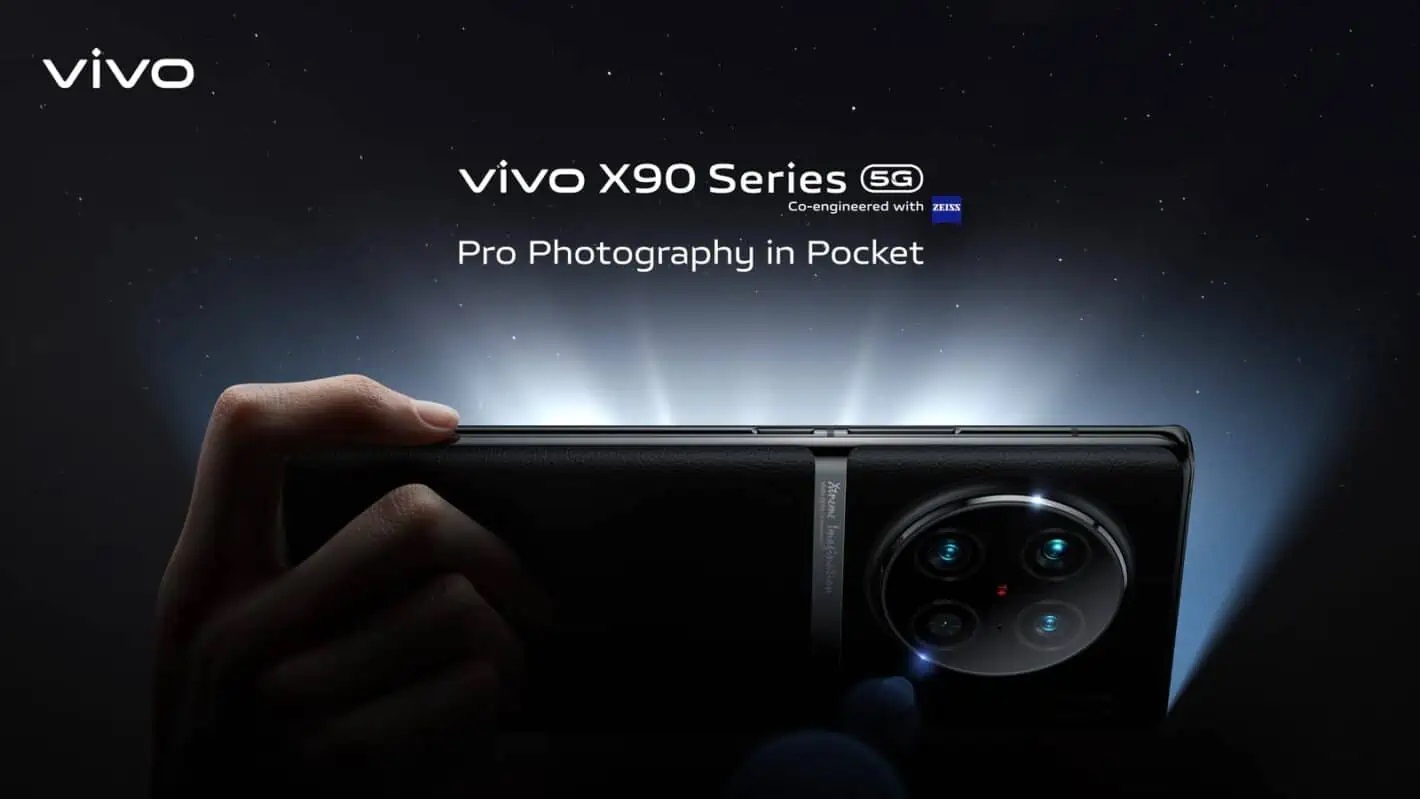 La serie Vivo X90 è realizzata in collaborazione con Zeiss