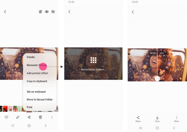 novità Galleria One UI 5.1