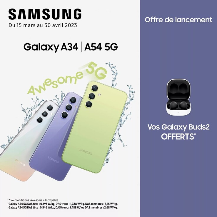 SAMSUNG GALAXY A34 a54
