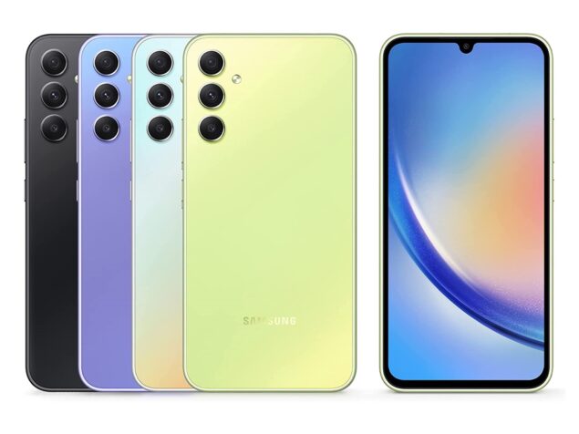 Tutte le colorazioni di Samsung Galaxy A34 5G