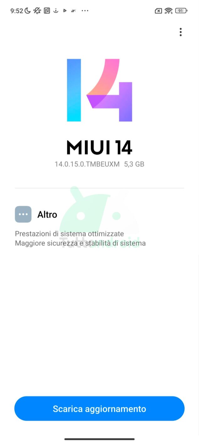 aggiornamento Xiaomi 13 Pro patch di sicurezza gennaio 2023