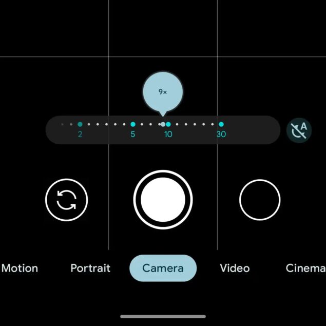 Google Fotocamera zoom Pixel 7 v8.7