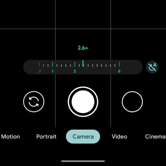 Google Fotocamera zoom Pixel 7 v8.8