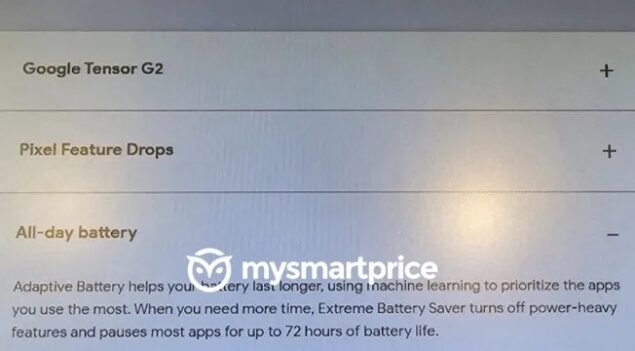 Google Pixel 7a immagini marketing leak
