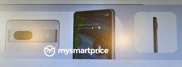 Google Pixel 7a immagini marketing leak