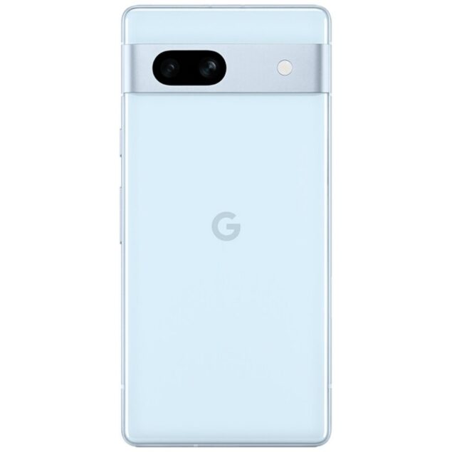 Google Pixel 7a in colorazione azzurra (Arctic Blue)