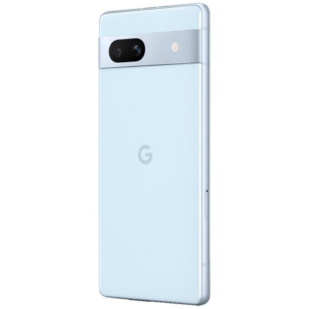 Google Pixel 7a in colorazione azzurra (Arctic Blue)