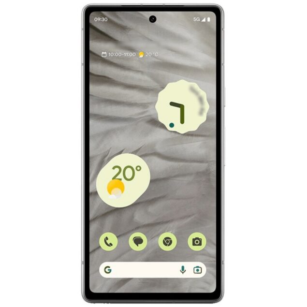 Google Pixel 7a in colorazione bianca (Cotton White)