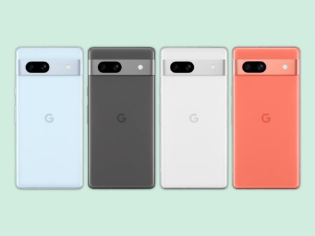 Le quattro colorazioni del Google Pixel 7a