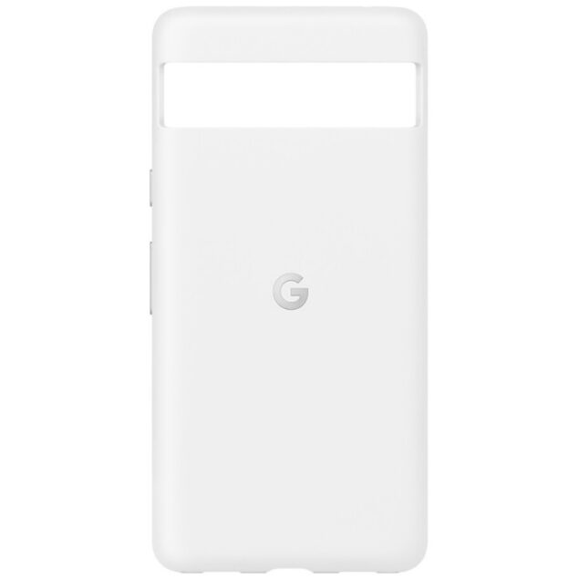 Cover ufficiale del Google Pixel 7a in colorazione bianca (Cotton White)