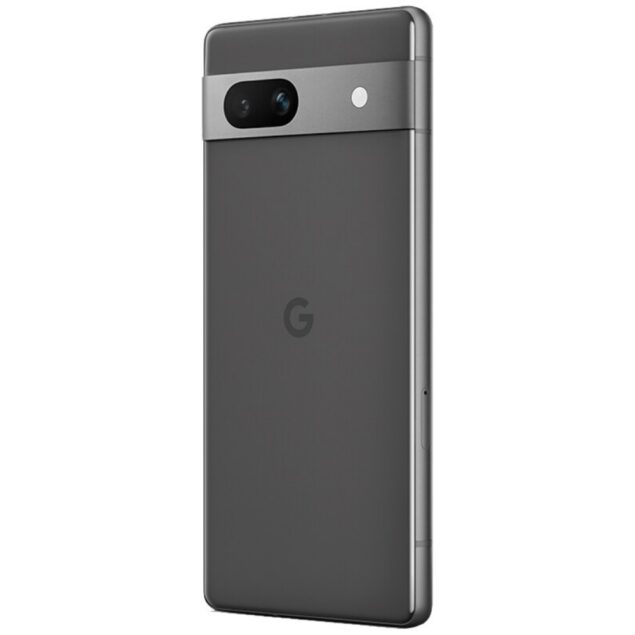 Google Pixel 7a in colorazione nera (Carbon Grey)