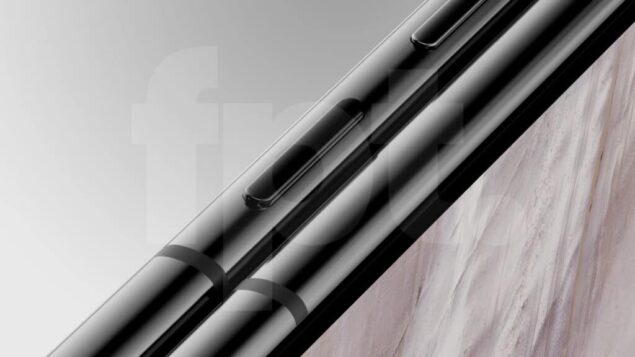 Google Pixel Fold - Render in colorazione Obsidian