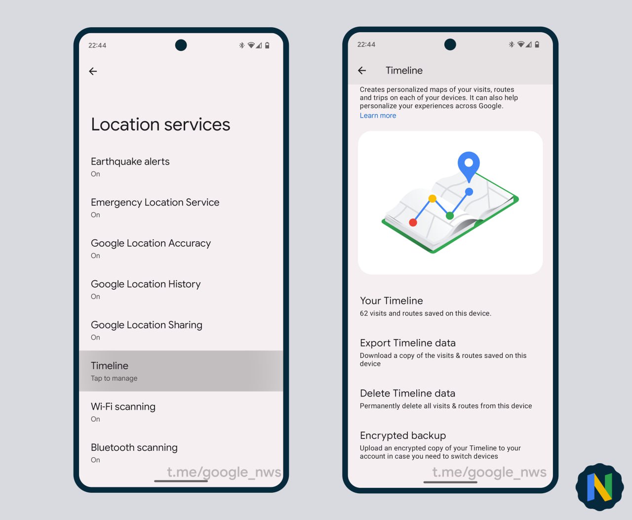 Google Play Services novità geolocalizzazione nelle impostazioni di Android