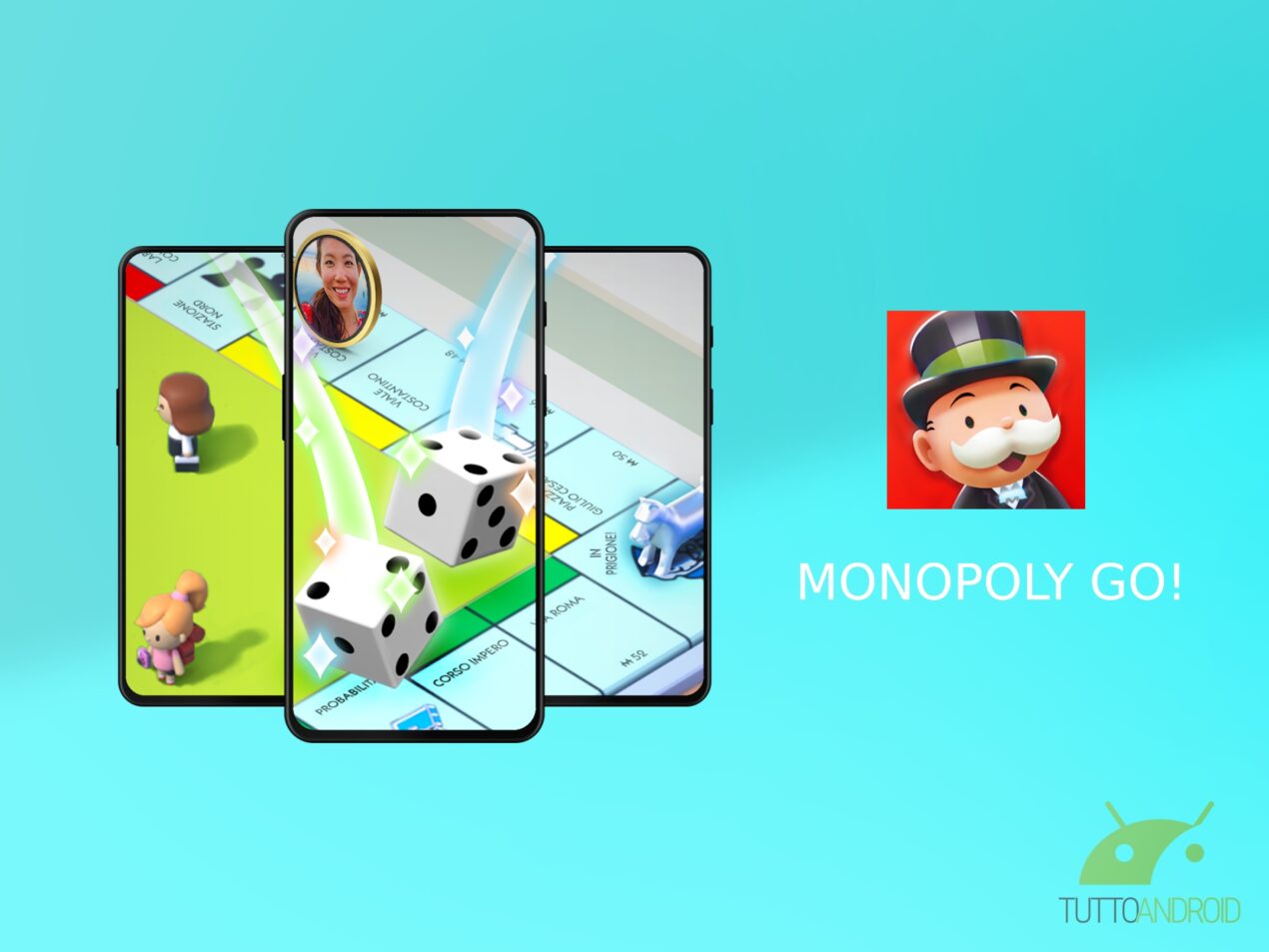 È il momento di tirare i dadi e fare soldi su Android con il gioco MONOPOLY GO!