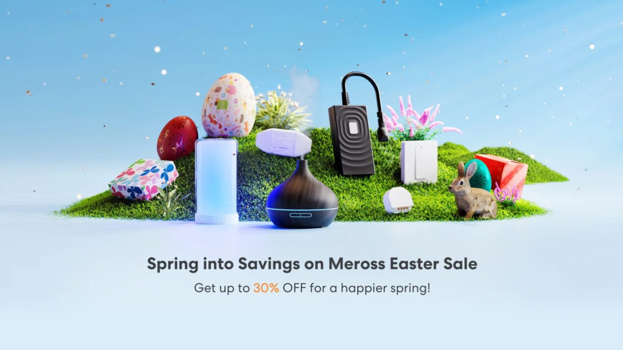 Meross lancia le offerte pasquali con sconti fino al 30%