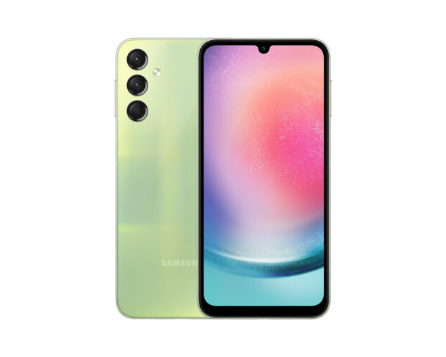 Samsung Galaxy A24 verde lime