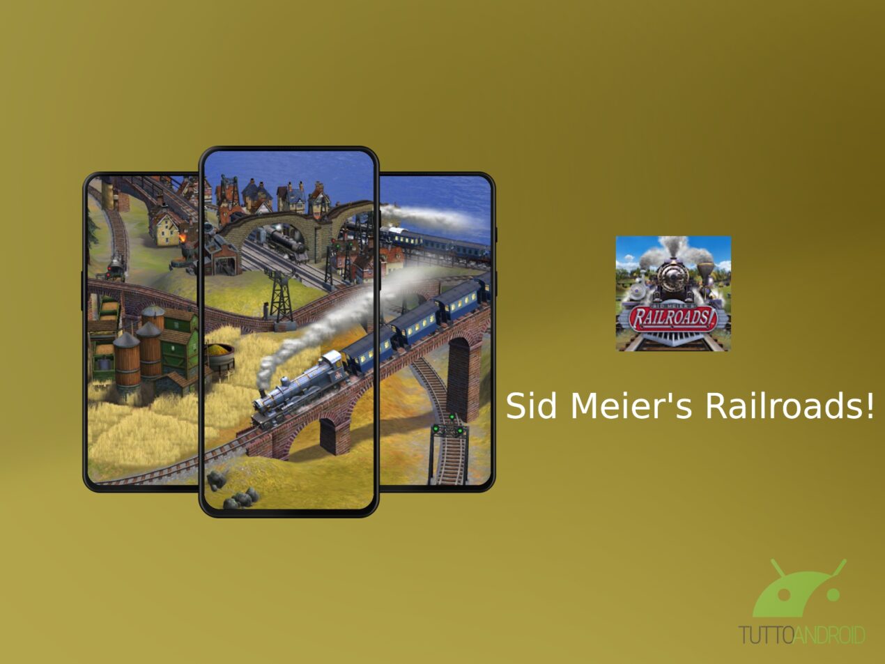 Sid Meier's Railroads! è l'ideale per gli appassionati di modellismo ferroviario