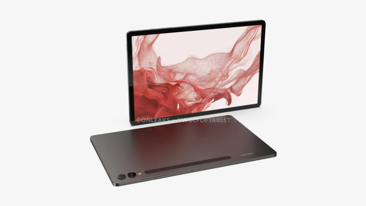 Alcuni render leak mostrano il design di Samsung Galaxy Tab S9+