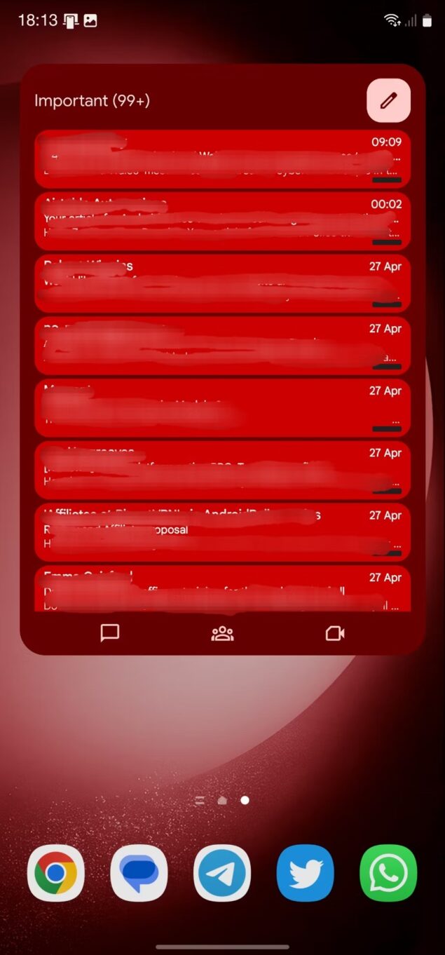 Samsung Theme Park modifica colori Material You