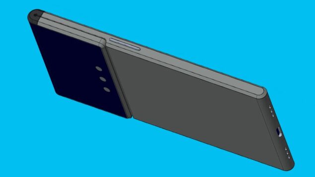 Xiaomi brevetto smartphone pieghevole render