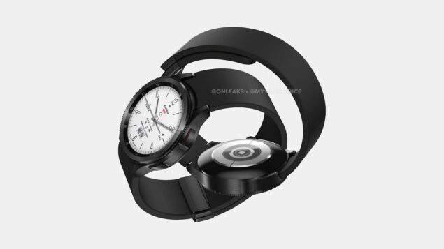 Samsung Galaxy Watch6 Classic render
